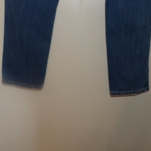 Amethyst Low Rise Distressed Straight Leg Crop Jeans Sz 3 - Picture 10 of 10